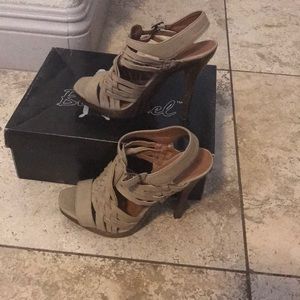 Strappy heeled sandals